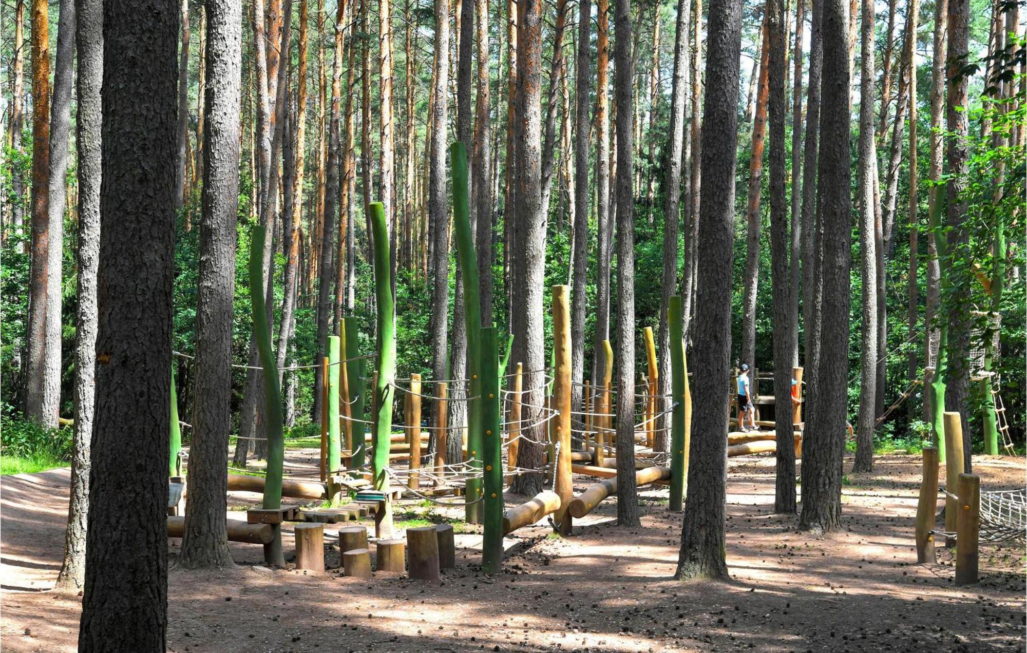 Waldcamping Am Brombachsee Pleinfeld Eksteriør bilde